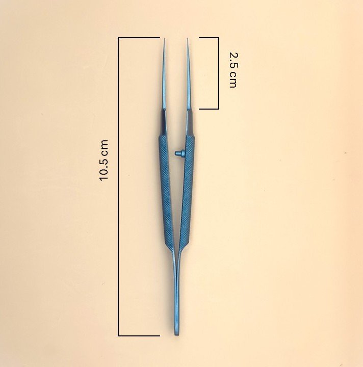 Titanium Micro Surgical Tweezers (with toothed)
