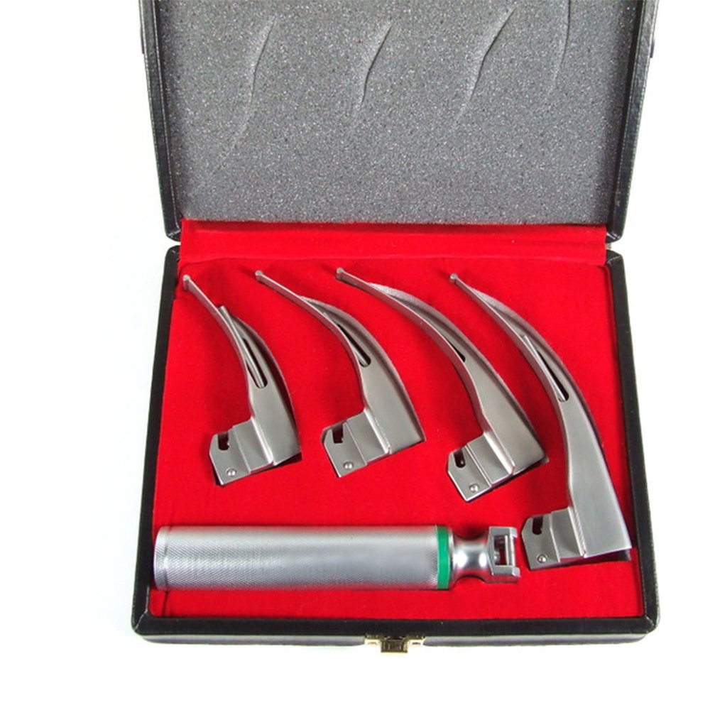 Fiber Optic Laryngoscope Set ( Curved )